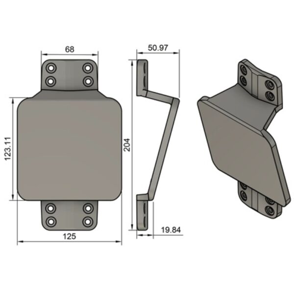 Z-Spars Winch pad rear large 1087