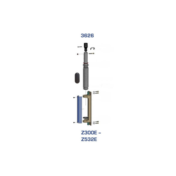 Z-Spars Furling Drum Small Z300-500E 3626