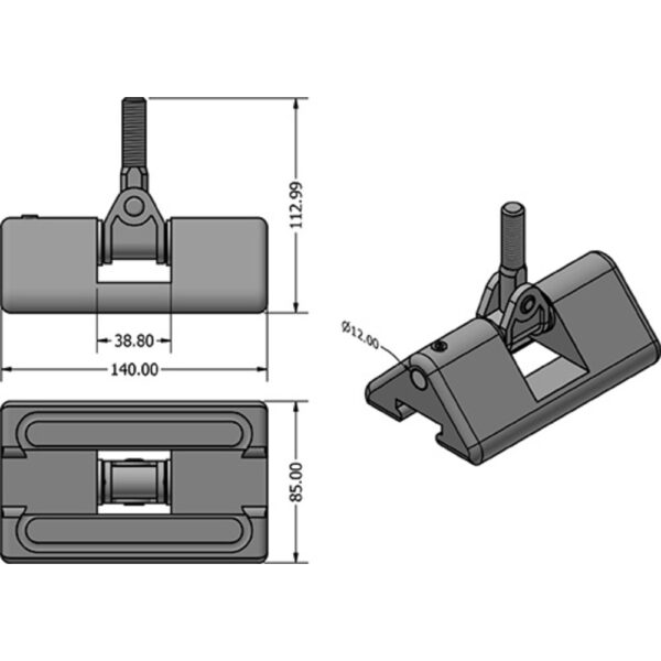 Z-Spars Batten cars with Ball Bearings 32mm track 3857