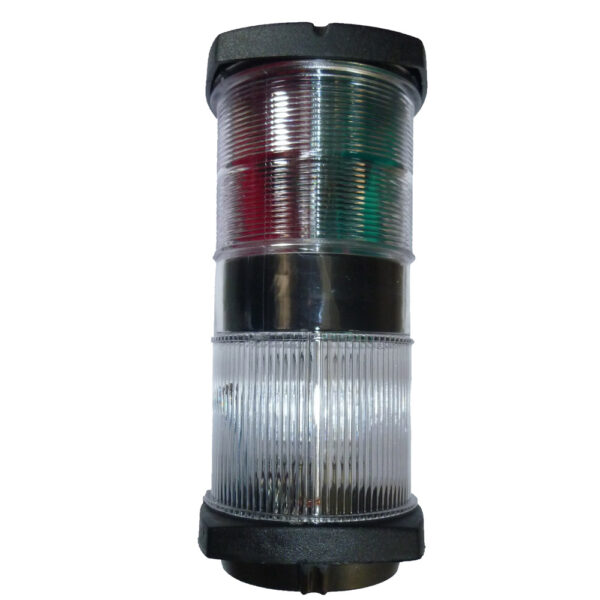 Mantagua Classic navigation light – horizontal – boat <20m - Tricolor + Anchor