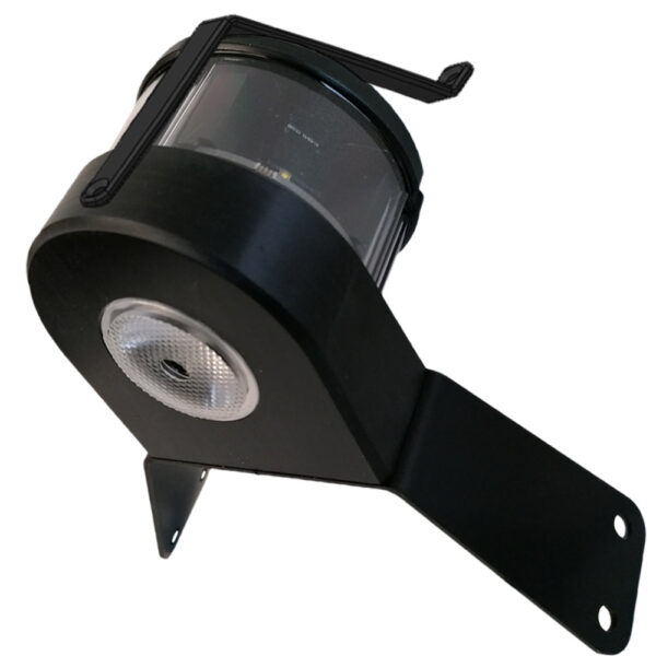 Mantagua Led Spotlight 25° and Masthead – cool white 6000K – black anodised aluminium – 3 NM