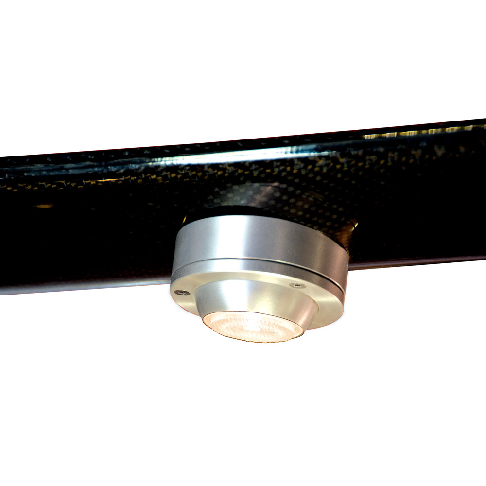 Mantagua Led spreader floodlight – cool white 6500K – 25° – mat anodised aluminium