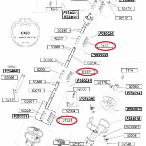 Profurl Plastic sheave 01321