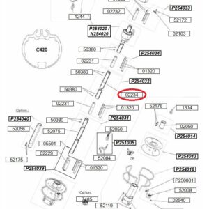 Profurl Intermediate Extrusion 2m C420 02234
