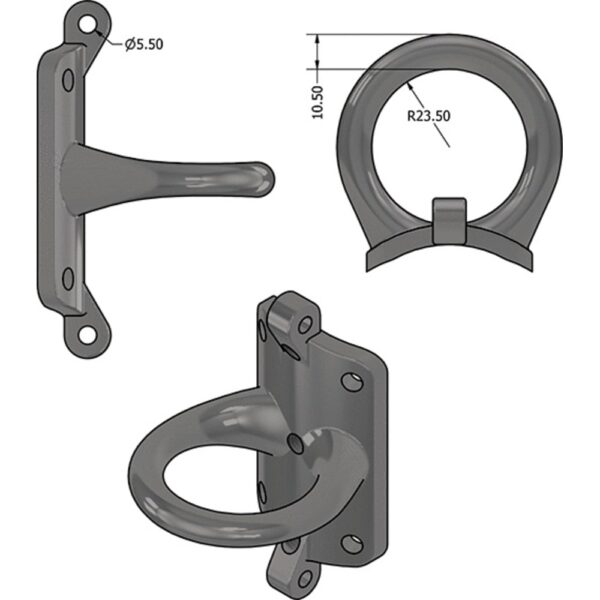 Z-Spars Spinnaker Pole Ring 4840