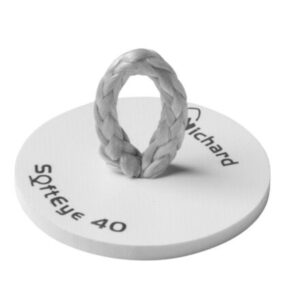Wichard SoftEye 40 - Stick-on Padeye - White 6661
