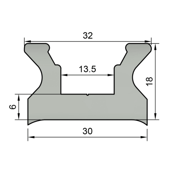 Z-Spars Spinnaker Track Rivet On 994