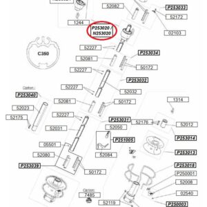 Profurl Swivel C350 N253020/P253020