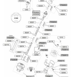Profurl Furling System C320 Spare Parts