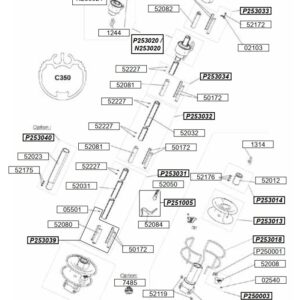 Profurl Furling System C350 Spare Parts