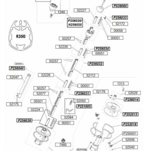 Profurl Furling System R350 Spare Parts