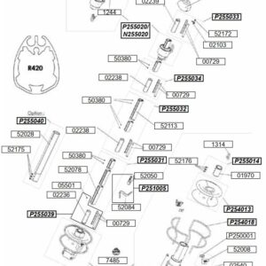 Profurl Furling System R420 Spare Parts