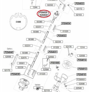 Profurl Swivel C420 N254020/P254020