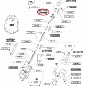 Profurl Swivel R430 N261020/P261020
