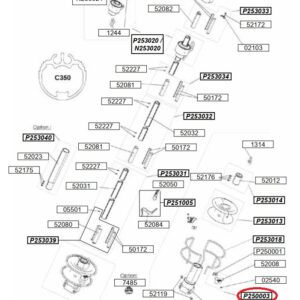 Profurl Drum Cage Connectors C350 C420 R420 R430 P250003