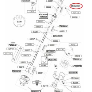 Profurl Complete Upper Connector P252033