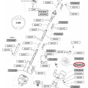 Profurl Complete Plastic Drum C350 P253013