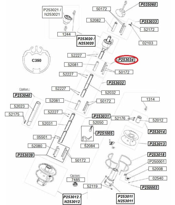 Profurl Complete joining Kit C350 P253034