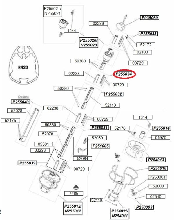 Profurl Complete joining Kit R420 P255034