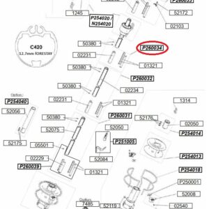 Profurl Complete joining Kit C420 for 12.7 Forestay C430 P260034