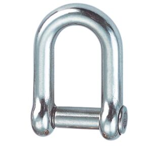 Marinetech D-shackle with hexagon socket