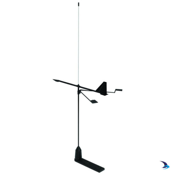 Shakespeare V-Tronix VHF Antenna With Hawk Wind Indicator YHK