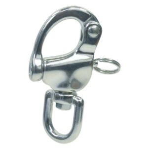 Marinetech Snap shackle with swivel eye
